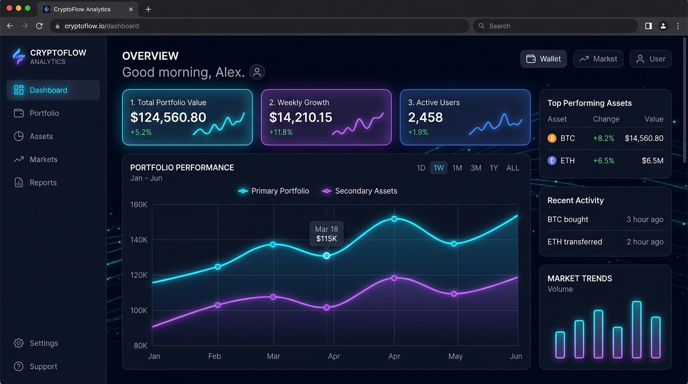 Analytics Dashboard Mockup